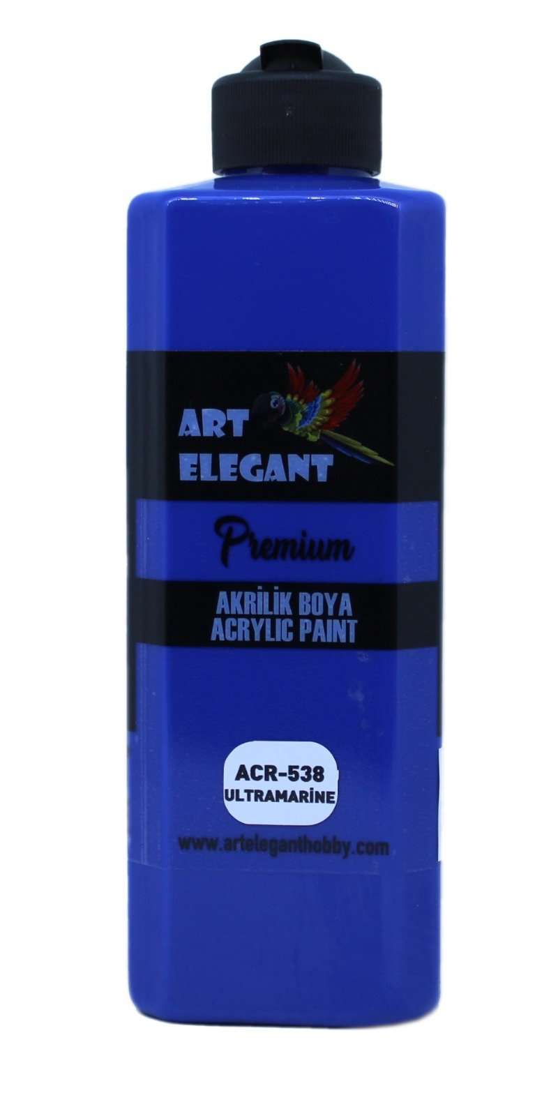 Art Elegant Akrilik Boya 500 mL Ultramarine Mavi