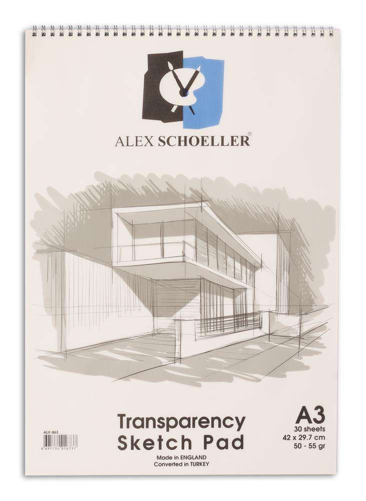 Alex Schoeller Aydınger Eskiz Blok 30 Yaprak A3 (50/55 Gr)